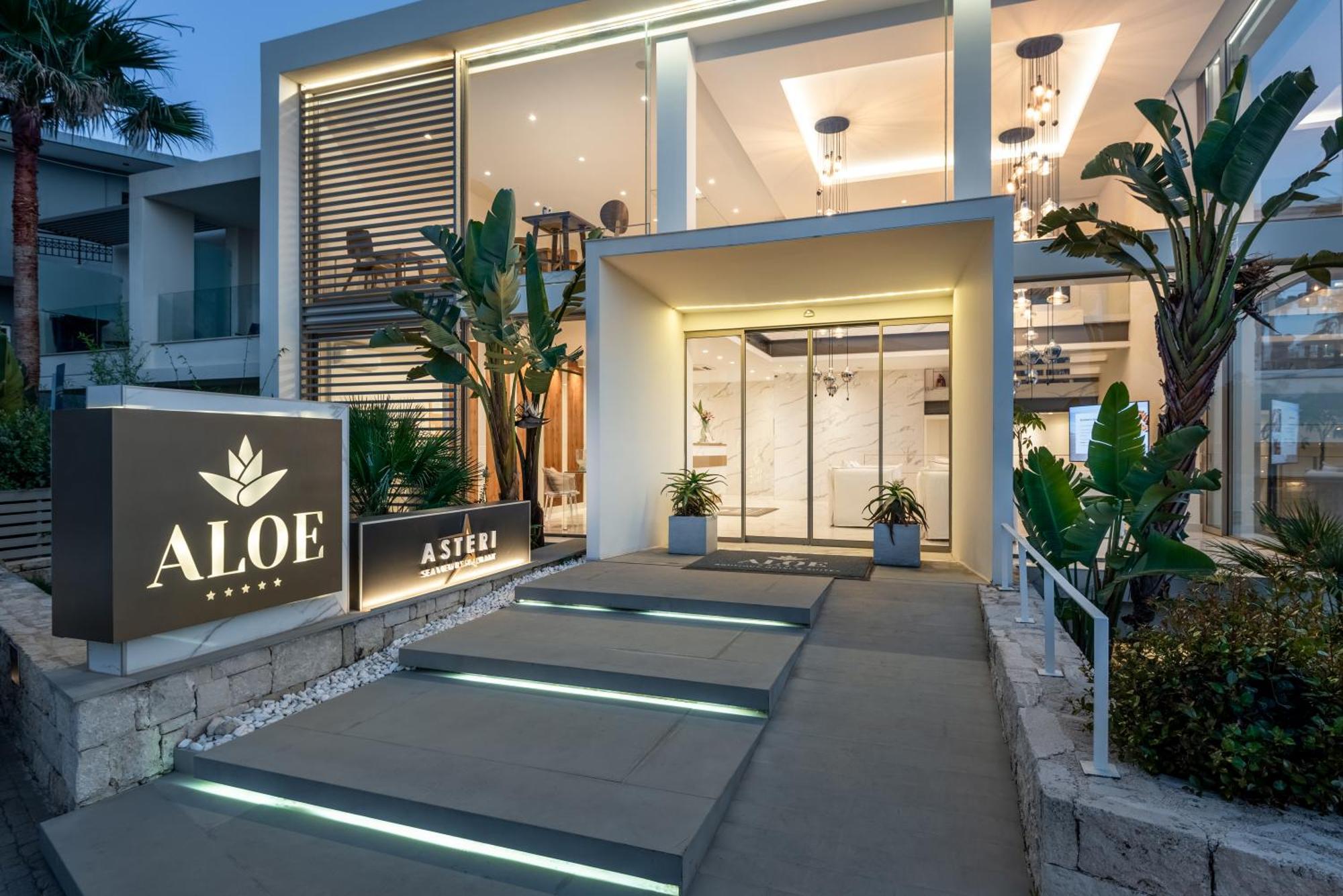 Aloe Boutique Hotel & Suites - Adults Only Almyrida  Exterior photo